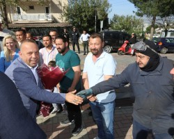 Başkanla Fotoğraflar