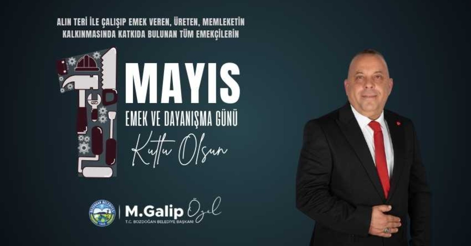 Bozdoğan Belediye Başkanı M. Galip Özel, 1 Mayıs İşçi Bayramı dolayısıyla anlamlı bir video paylaştı.